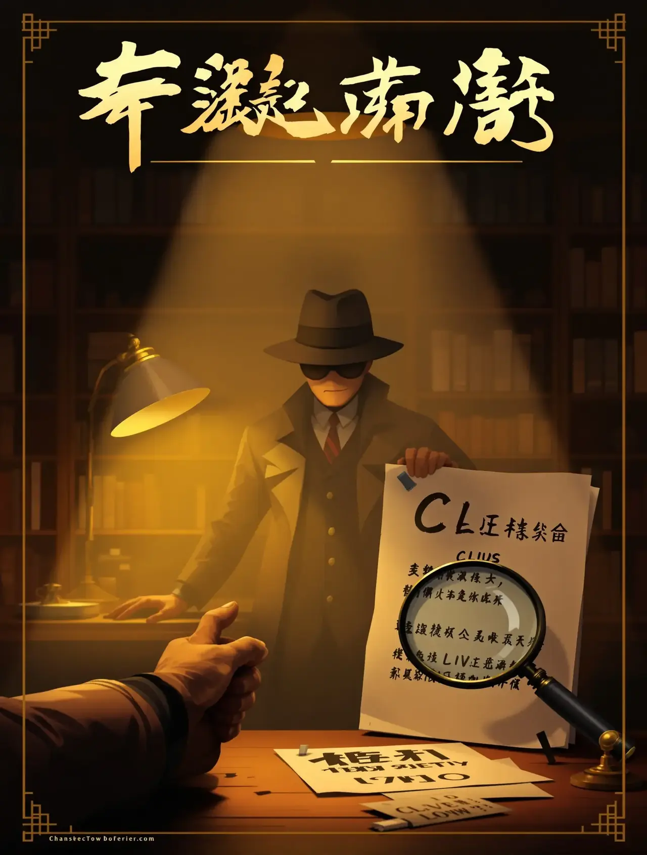 大侦探海报